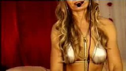 silver bikini