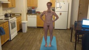 Autumn Nude Yoga