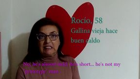 cincuentonas calientes: la mature rocio quiere toda la leche en su boca