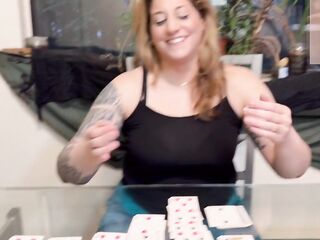 I Played Truth or Dare with My Hawt Stepmom – Game Escalates to Blow job Tease & Tit Spunk fountain