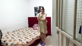 I fuck my stepsister&#039;s pussy hard doggy style until I cum inside