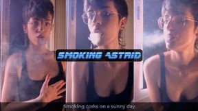 Smoking corks on a sunny day | Astrid