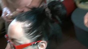 Amateur MILFs take FACIALS