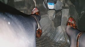 Honda Above the Pedal Drive in Stiletto Heels WMV