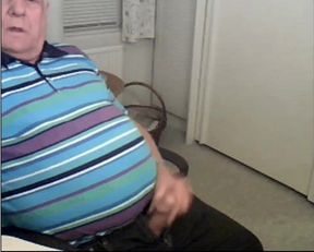 Grandpa Strokes on Cam
