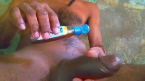 Hung cock  masterbateing