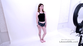 ”Adorable Babe takes big cock in her beaver at audition”