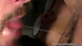 Hairy daddy Guy Criss needs two big dicks to satisfy his mouth