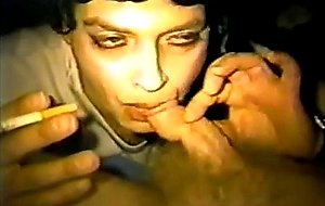 Pov crossdresser smoking   sucking