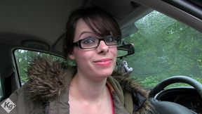 cock loving tiffany naylor is off to the woods for some raw dogging cum eating fun