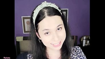 Your pretty doll tgirlfriend DaniTheCutie shows off her soft and delectable feet to you