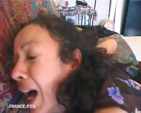 Hairy Mature Maid Gets a Double Penetrations