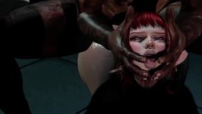 White Slut Sucks &amp_ Fucks At The Laundromat | SecondLife |