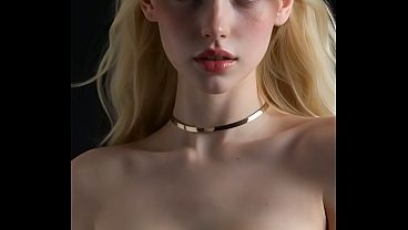 Amazing Beautiful Girls Try Not To Cum - AI Generated