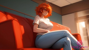 A Tempting Shower With A Close Friend - [AI Porn]