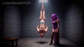 Dungeon Goddesses Punish Slave, Sadistic BDSM Femdom