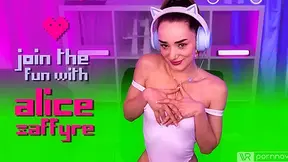 Erotic Gaming Session starring Alice Zaffyre (Passthrough)