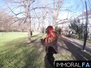 Katy And Mia’s Easter Egg Hunt Ends In Gushing Snatches!