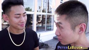 ”This time tattooed top Jon Darra buries his dick deep inside Hans Raw”