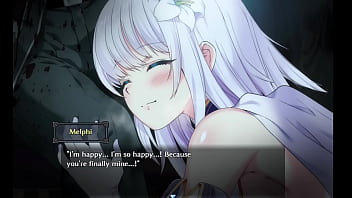 The BGM sounds really good[Melphias - Azure and Crimson Verge Ending test