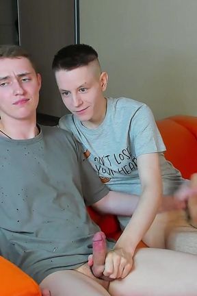 Be Diligent When Jerking Each Other's Dicks