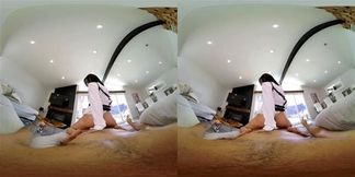 VR Conk Free Guy XXX Fuck Parody with Sexy Natural Tits Babe Vanessa Moon Porn