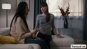 Hot Roomate Reagan Foxx Spreads Legs For Tgirl Natalie Mars To Fuck