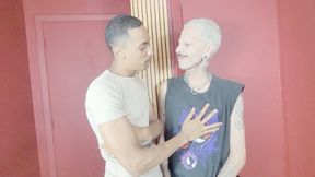 Two skinny men kissing with extreme desire - by Donovan Bell and Marvin Turner - Full Clip