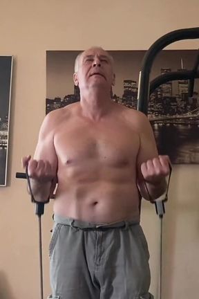 Gym After Solo Handjob