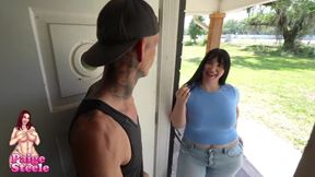 Horny Neighbor Comes by for Seconds