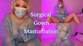 Surgical Gown Masturbation