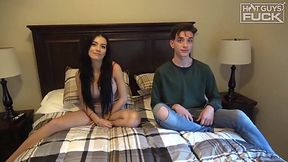 naive couple films home porn on first date