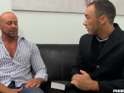 Casey Williams gets guidance of eager fuckhole Kirk Cummings
