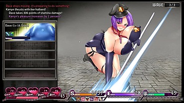 Karryn's Prison [PornPlay Hentai game] Ep.13 a good prison monster and BBC blowbang