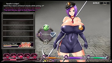Karryn's Prison [PornPlay Hentai game] Ep.13 a good prison monster and BBC blowbang
