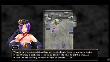 Karryn's Prison [PornPlay Hentai game] Ep.13 a good prison monster and BBC blowbang