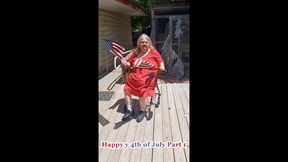 Happy Belated 4th of July Strip Tease Video