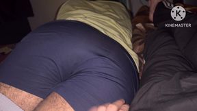 Wow Stepbrother Big ass Touch in midnight play