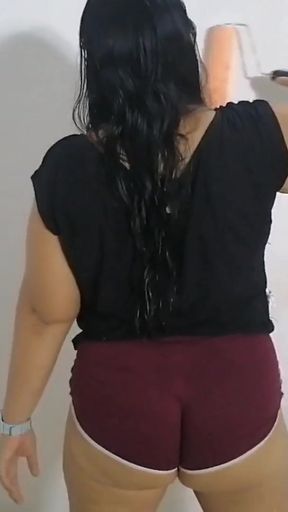 Memorable moment from &quot;My stepmother is fascinated that I see that big ass she has for me to fuck her&quot;