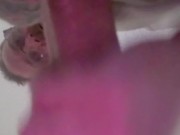 Stroking my cock nice and slow trying to not cim to quick