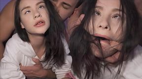 Ruthless teen destroyed in merciless doggy-style &mdash;  18-year-old Matty's eyes rolled back in ecstasy