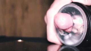 ASMR FLESLIGHT CLOSE UP MUSHROOM HEAD MONEY-SHOT