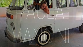 DRIVING -  Feet & Tires run over - Crushing dildos