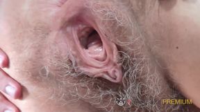 Hairy Granny Pussy Needs a Thick Prick