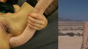 That'_s never gonna fit inside me! Huge dildo compilation