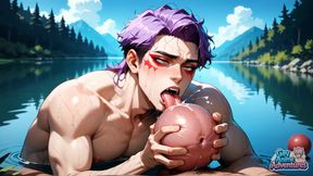 Sexy Muscular Dudes Engage in Wild, Messy Gay Action by the Waterfront. Worthy of the Hottest Hard-core Porn!