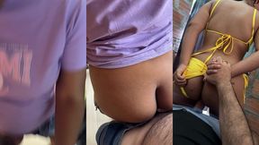 cogiendome el marido de mi vecina en su escalera