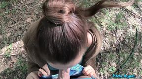 Public Porn - Fucking a Super Sexy Babe with AMAZING BIG TITS