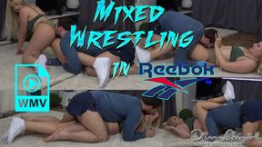 Mixed wrestling in my Leather Reebok WMV