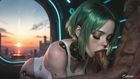 raw creampie for an android cumdump on the spaceship (ai)